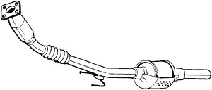 Katalysator Med Tillbeh�r in the group Exhaust parts / Catalytic converter at  Professional Parts Sweden AB (090-766)