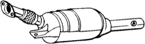 Sot-/Partikelfilter Avgassystem in the group Exhaust parts / Particle filter diesel at Professional Parts Sweden AB (097-251)