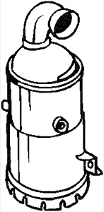 Katalysator in the group Exhaust parts / Catalytic converter at  Professional Parts Sweden AB (090-492)