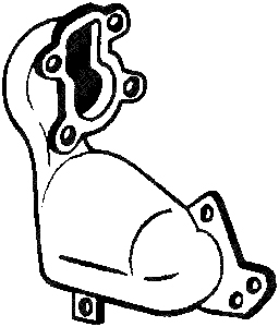 Katalysator Med Tillbeh�r in the group Exhaust parts / Catalytic converter at  Professional Parts Sweden AB (090-627)