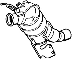 Sot-/partikelfilter avgassystem in the group Exhaust parts / Particle filter diesel at  Professional Parts Sweden AB (095-250)