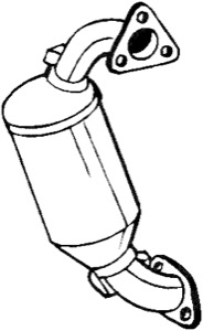 Katalysator Med Tillbeh�r in the group Exhaust parts / Catalytic converter at  Professional Parts Sweden AB (090-601)