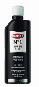 CarPlan No.1 Super Slik - Tyre & Trim Shine in the group Car Care & Chemicals / Car Plan / Wheels & Tyres at  Professional Parts Sweden AB (CNT600)