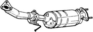Sot-/Partikelfilter Avgassystem in the group Exhaust parts / Particle filter diesel at Professional Parts Sweden AB (095-211)