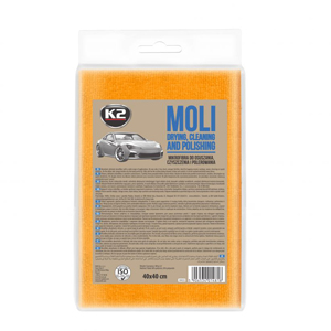 K2 Moli Microfiberduk 40x40cm in the group Car Care & Chemicals / K2 / Sponges, Wipes & Brushes at  Professional Parts Sweden AB (M433)