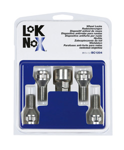 Conical bolts 4 pcs set - Lok Nox - A100 i gruppen Tillbehr / Dck / Mcgard hjullsmuttrar hos  Professional Parts Sweden AB (MG01204)