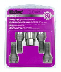 Conical bolts 4 pcs set - Original - A350 in the group Accessories / Wheels / Mcgard anti-theft devices at  Professional Parts Sweden AB (MG27000SU)