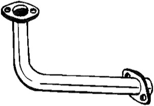 Avgasr�r in the group Exhaust parts / Exhaust muffler & kits at  Professional Parts Sweden AB (737-265)