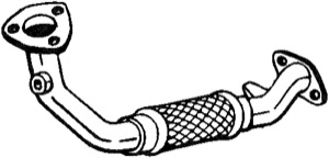 Avgasr�r in the group Exhaust parts / Exhaust muffler & kits at  Professional Parts Sweden AB (753-835)