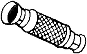 Avgasr�r in the group Exhaust parts / Exhaust muffler & kits at  Professional Parts Sweden AB (700-023)