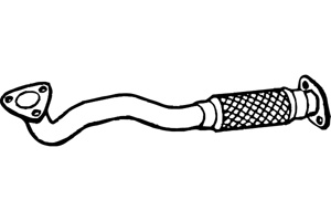 Front pipe in the group  at  Professional Parts Sweden AB (P1016)
