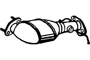 Catalytic converter in the group  at  Professional Parts Sweden AB (P101CAT)