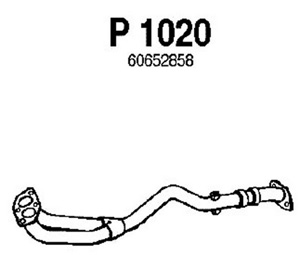 Front pipe in the group  at  Professional Parts Sweden AB (P1020)