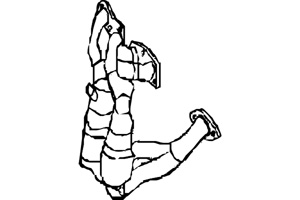 Catalytic converter in the group  at  Professional Parts Sweden AB (P103CAT)