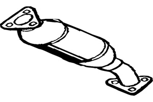 Catalytic converter i gruppen Tillflligt dolda artiklar hos  Professional Parts Sweden AB (P108DCAT)