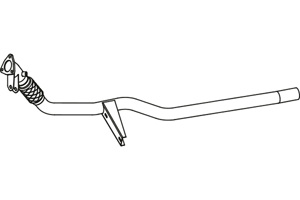 Front pipe in the group  at  Professional Parts Sweden AB (P11019)