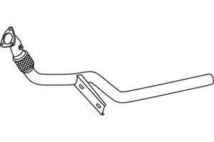 Front pipe in the group  at  Professional Parts Sweden AB (P11020)