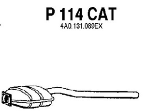 Catalytic converter in the group  at  Professional Parts Sweden AB (P114CAT)
