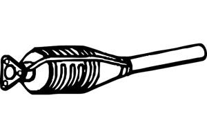 Catalytic converter i gruppen Tillflligt dolda artiklar hos  Professional Parts Sweden AB (P116CAT)
