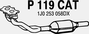 Catalytic converter in the group  at  Professional Parts Sweden AB (P119CAT)