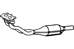 Catalytic converter in the group  at  Professional Parts Sweden AB (P120CAT)