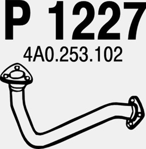 Front pipe in the group  at  Professional Parts Sweden AB (P1227)