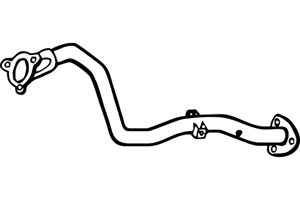 Front pipe in the group  at  Professional Parts Sweden AB (P1233)