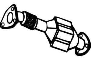 Catalytic converter in the group  at  Professional Parts Sweden AB (P127DCAT)