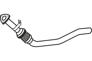 Front pipe in the group  at  Professional Parts Sweden AB (P1281)