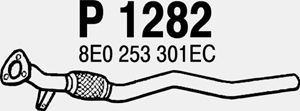 Front pipe in the group  at  Professional Parts Sweden AB (P1282)