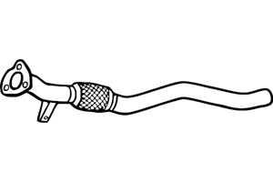 Front pipe in the group  at  Professional Parts Sweden AB (P1310)