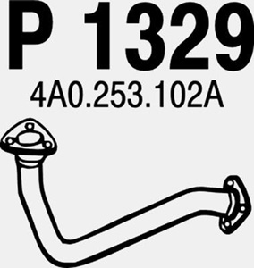 Front pipe in the group  at  Professional Parts Sweden AB (P1329)