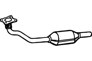 Catalytic converter in the group  at  Professional Parts Sweden AB (P132CAT)