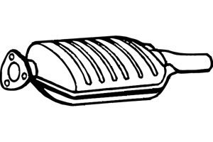 Catalytic converter in the group  at  Professional Parts Sweden AB (P135CAT)