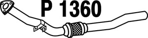 Front pipe in the group  at  Professional Parts Sweden AB (P1360)