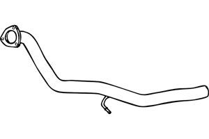 Front pipe in the group Exhaust parts / Exhaust muffler & kits at  Professional Parts Sweden AB (P1364)