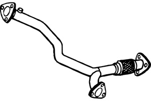 Front pipe i gruppen Tillflligt dolda artiklar hos  Professional Parts Sweden AB (P1383)