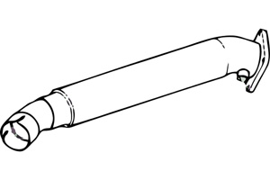 Front pipe in the group  at  Professional Parts Sweden AB (P1442)