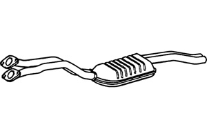 Catalytic converter i gruppen Tillflligt dolda artiklar hos  Professional Parts Sweden AB (P144CAT)