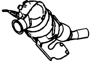 Catalytic converter i gruppen Tillflligt dolda artiklar hos  Professional Parts Sweden AB (P149DCAT)