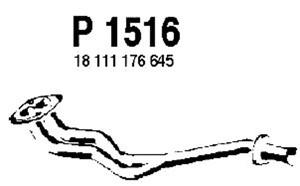 Front pipe i gruppen Tillflligt dolda artiklar hos  Professional Parts Sweden AB (P1516)