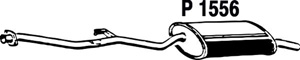 Rear muffler in the group  at  Professional Parts Sweden AB (P1556)