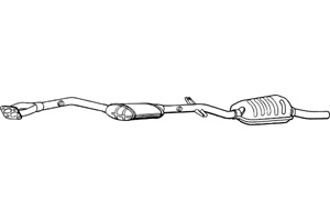Catalytic converter i gruppen Tillflligt dolda artiklar hos  Professional Parts Sweden AB (P157CAT)