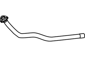 Front pipe i gruppen Tillflligt dolda artiklar hos  Professional Parts Sweden AB (P1610)