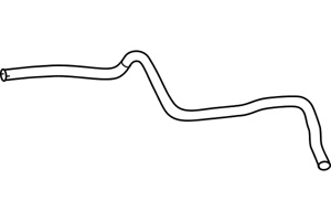 Rear pipe in the group  at  Professional Parts Sweden AB (P1612)