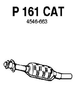 Catalytic converter in the group  at  Professional Parts Sweden AB (P161CAT)