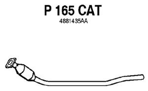Catalytic converter i gruppen Tillflligt dolda artiklar hos  Professional Parts Sweden AB (P165CAT)