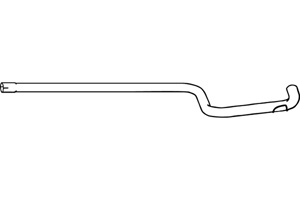 Intermediate pipe i gruppen Tillflligt dolda artiklar hos  Professional Parts Sweden AB (P1665)
