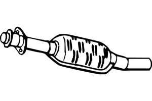 Catalytic converter i gruppen Tillflligt dolda artiklar hos  Professional Parts Sweden AB (P167CAT)