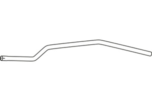 Rear pipe in the group  at  Professional Parts Sweden AB (P17004)